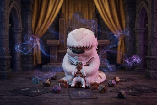 Deckbox MTG magic Commander de Appa y Momo Avatar