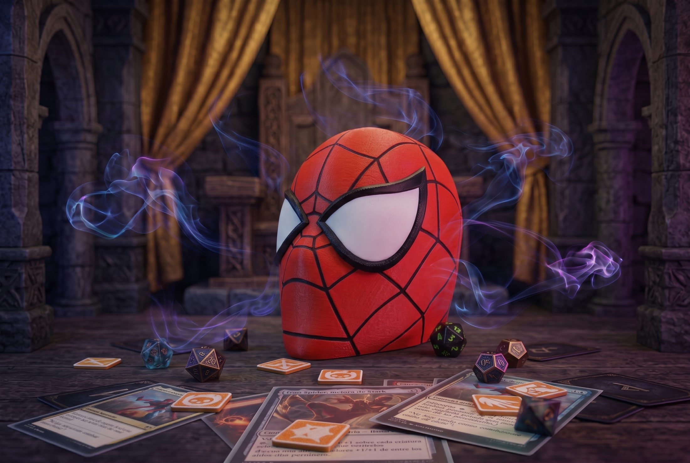 Deckbox MTG magic Commander Spiderman