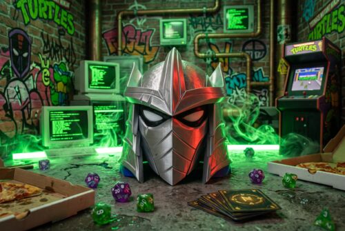 Deckbox MTG magic Commander Shredder de Tortugas Ninja
