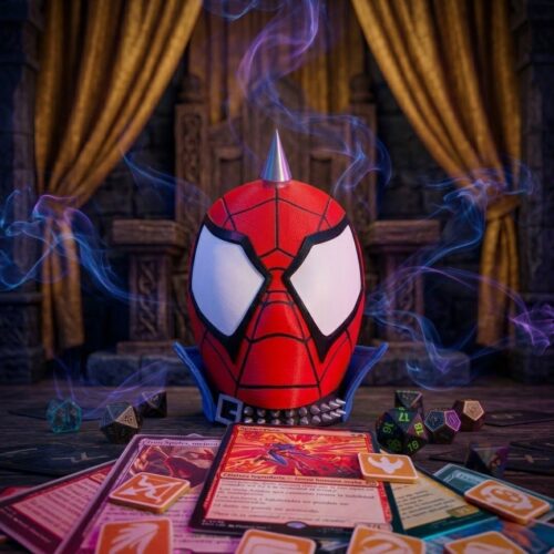Deckbox MTG magic Commander Spiderman versión espectacular Spiderpunk